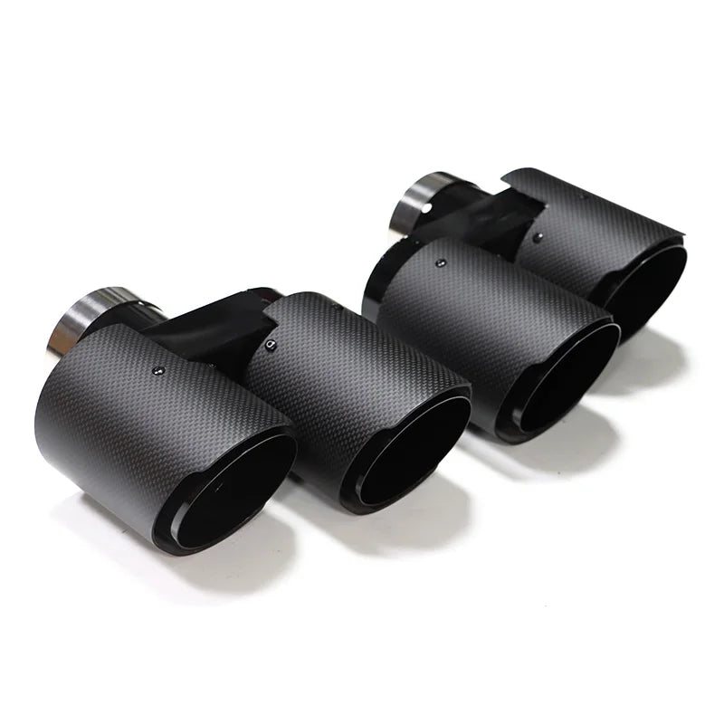 Embout de Silencieux en Fibre de Carbone  véritable pour BMW