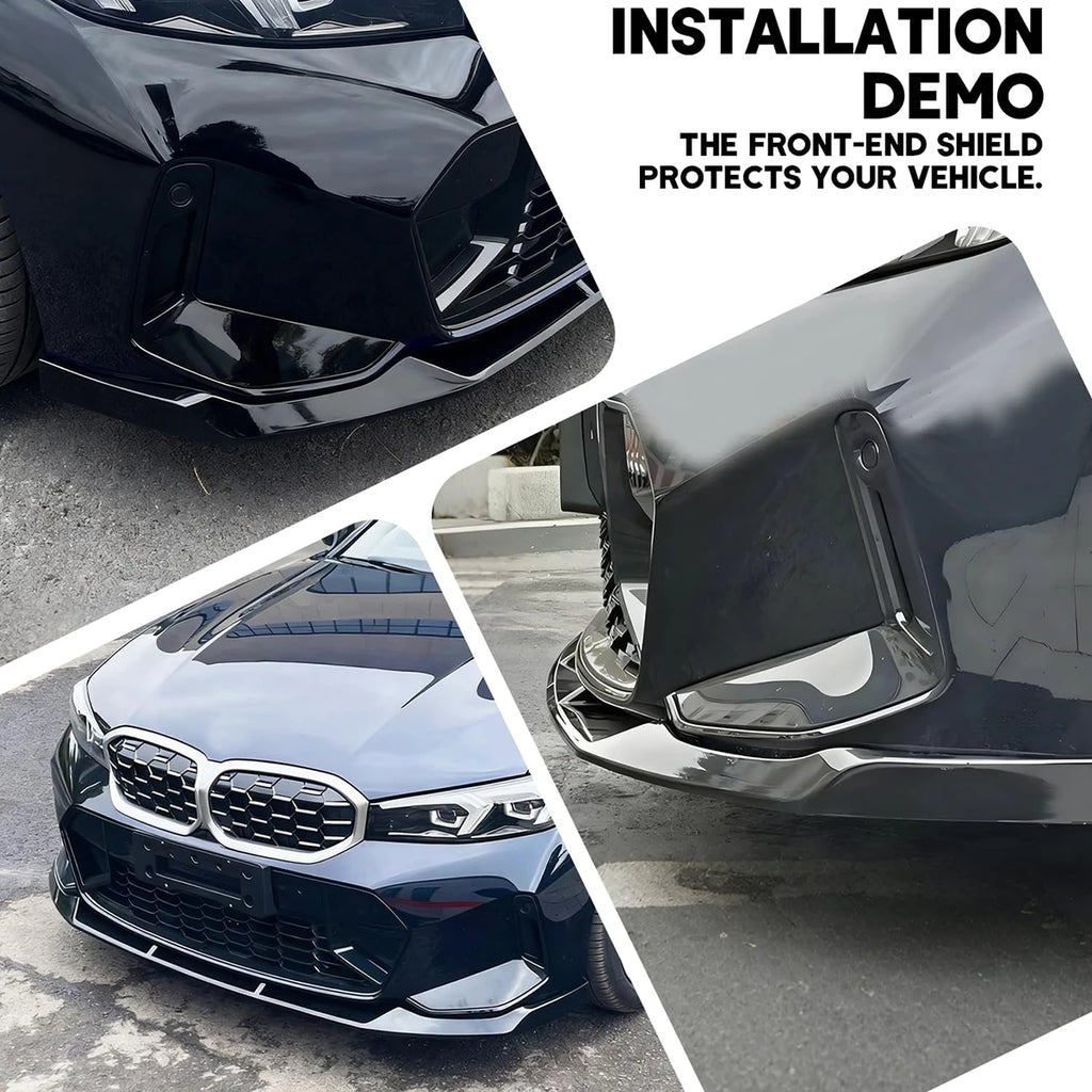 Lame avant en fibre de carbone pour bmw