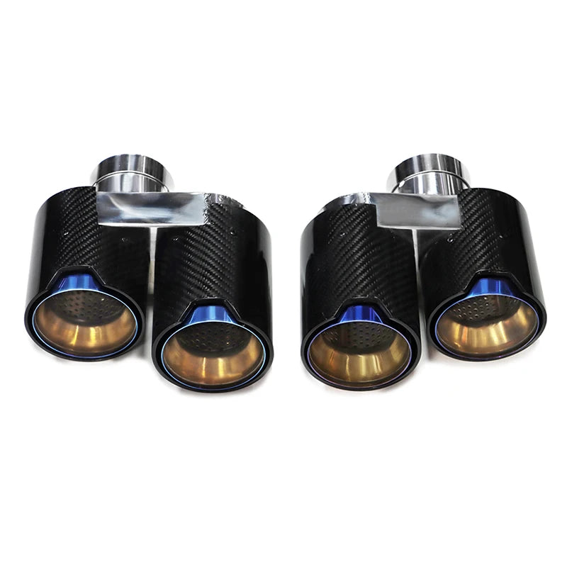 Embout de Silencieux en Fibre de Carbone  véritable pour BMW