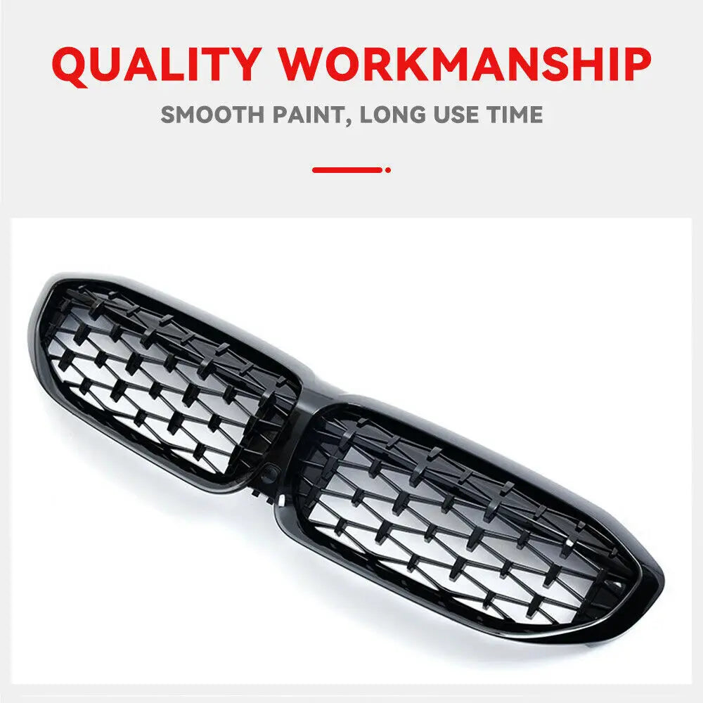 Calandre avant style diamant pour bmw