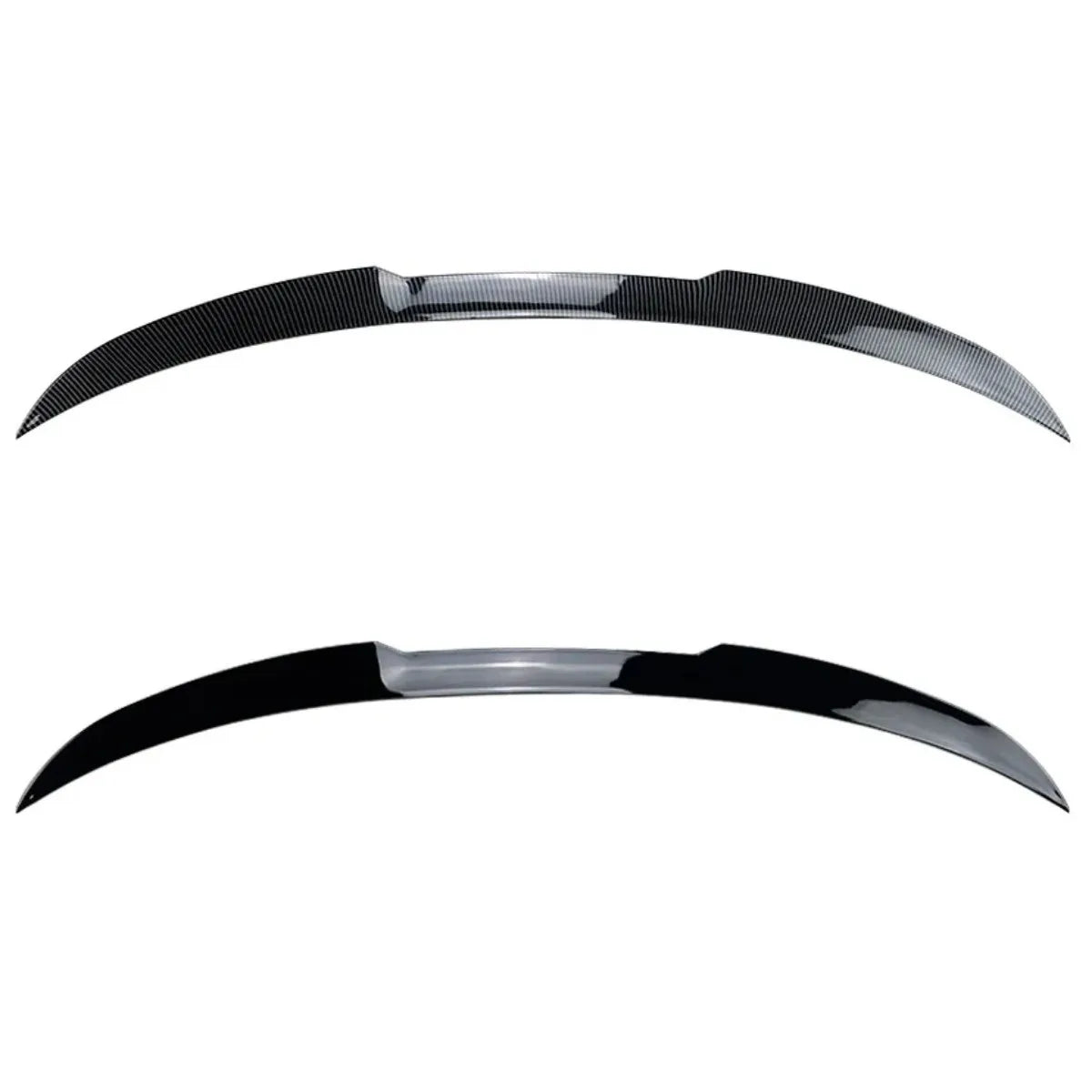 Becquet arrière en effet fibre de carbone pour bmw