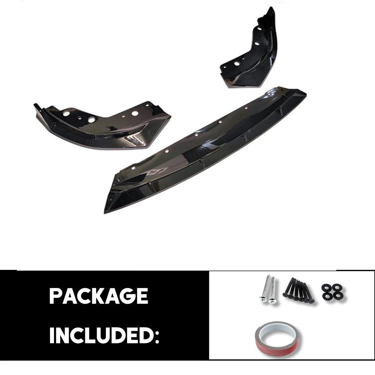 Lame avant en fibre de carbone pour bmw