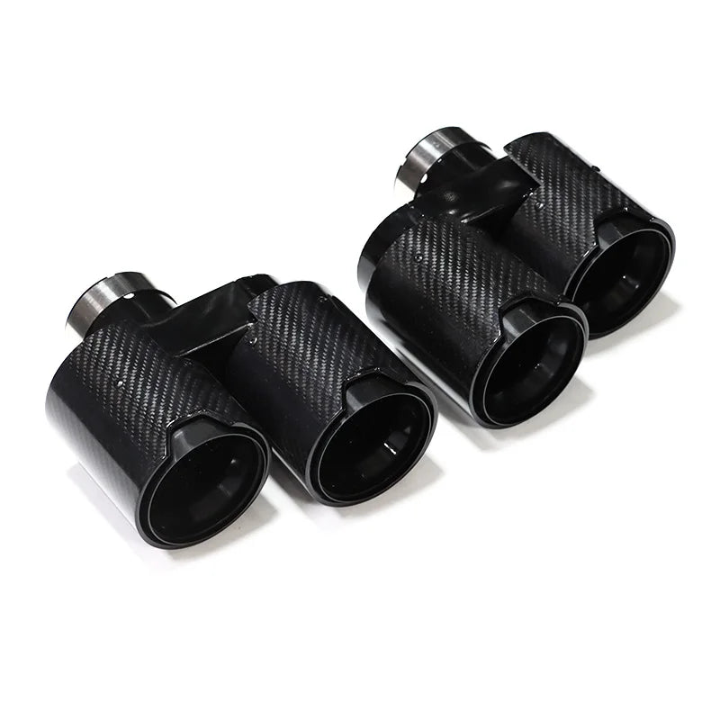 Embout de Silencieux en Fibre de Carbone  véritable pour BMW