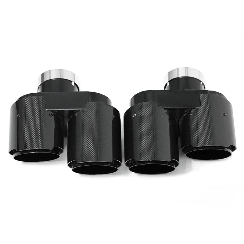 Embout de Silencieux en Fibre de Carbone  véritable pour BMW