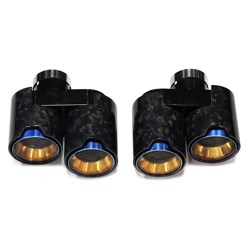 Embout de Silencieux en Fibre de Carbone  véritable pour BMW